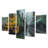 Kyzaiah - Factories Canvas Art Set