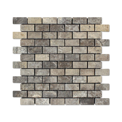 Carreau de mosaïque en travertin