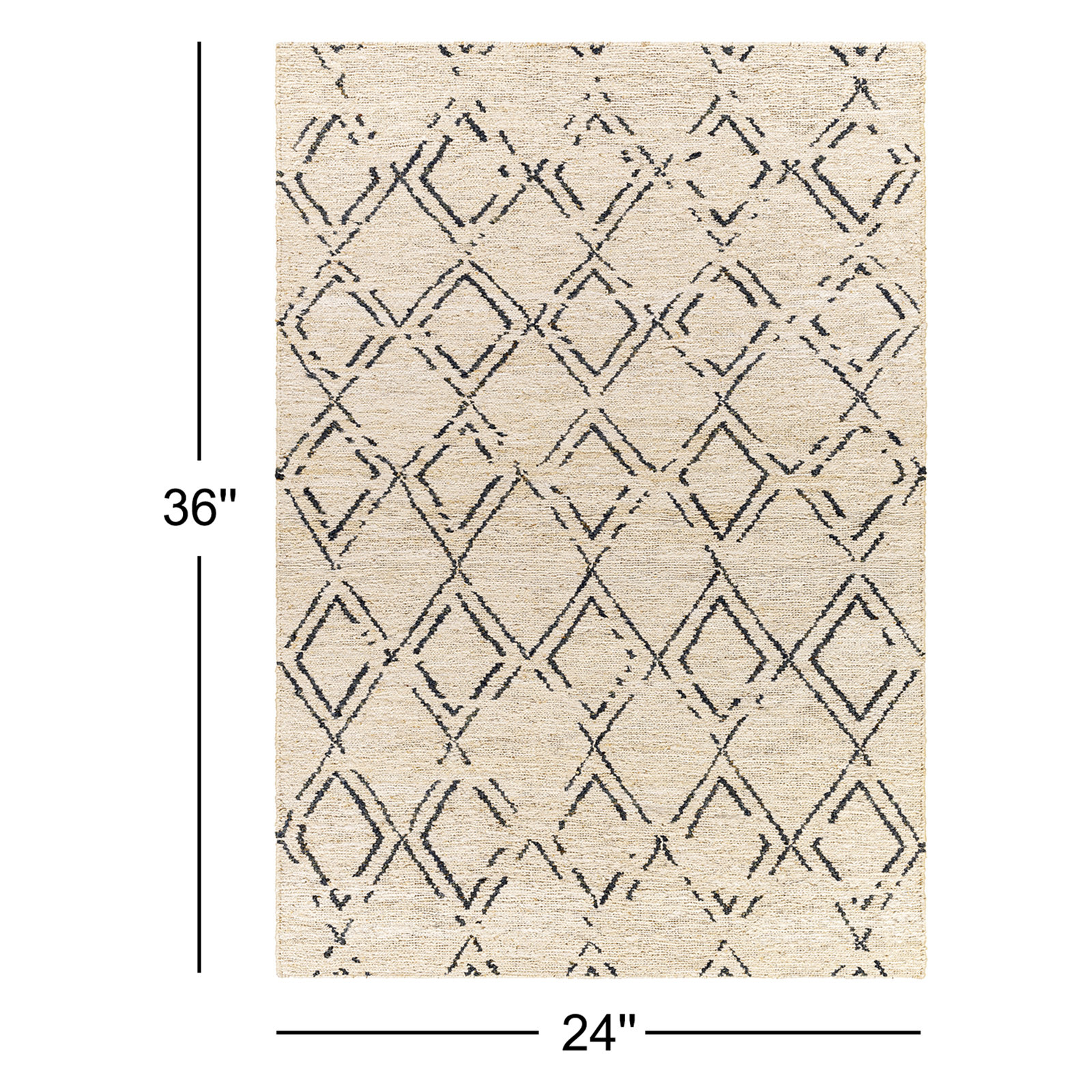 Pemberley Handmade Jute / Sisal Rug, Rectangle 2' x 3'