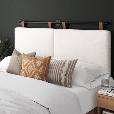 Boucle Upholstered Headboard