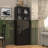 67''H Freestanding Bathroom Cabinet with Drawers and Adjustable Shelves-1259689334