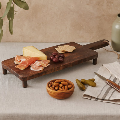 Urbn-Chef Mango Wood Divided Serving Dish