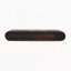 Wood Arc Shadow Wall-Mounted Media Console , Brown