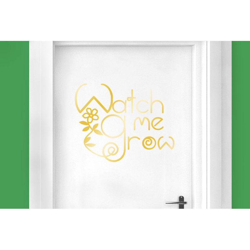 Wall Decal, Shiny Gold