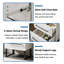 24" Morden Free-Standing Single Bathroom Vanity with Sink