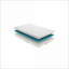 Matelas | Matelas simple en mousse viscoélastique infusée de gel dans une boîte, blanc neige | Mousse | Simple