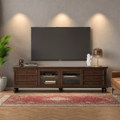 American retro utility TV cabinet