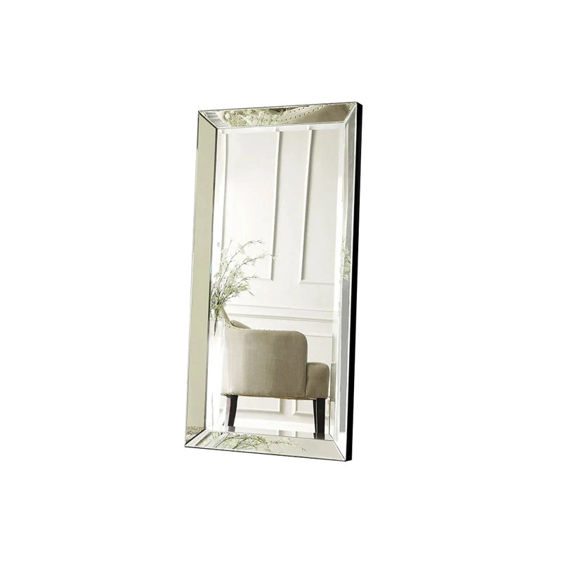 Rectangle Manufactured Wood Full Length Mirrors, 70.87" H x 39.37" W