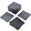 30.5cm L x 30.5cm W Plastic Interlocking Deck Deck Tile Kit-127323609