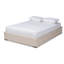Base de lit plateforme tapissier avec 4 tiroirs de rangement de style moderne et contemporain Abbey Hassell-786124147-786124152