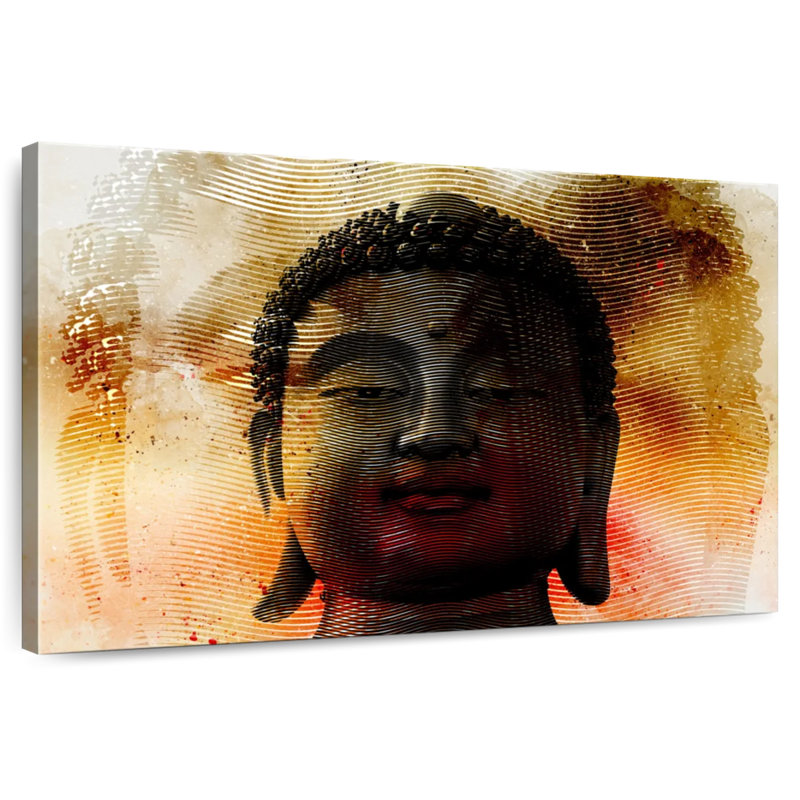 Leisha Vibes Buddha, 8" H x 12" W