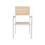 Jacquelyn Stackable Outdoor Patio Dining Armchair