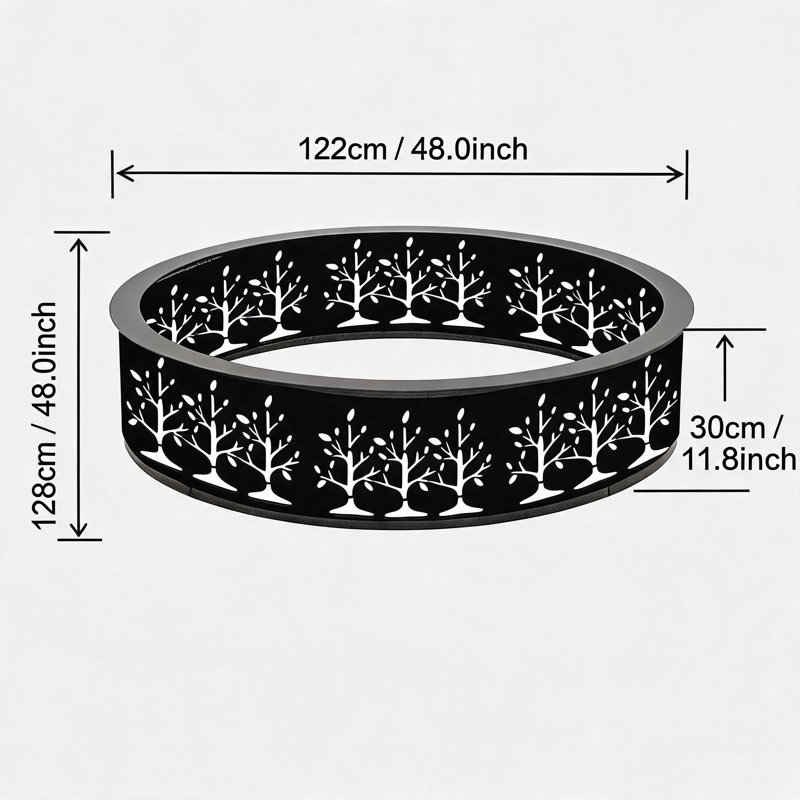 x Fire Pit Accessory, 48 inches