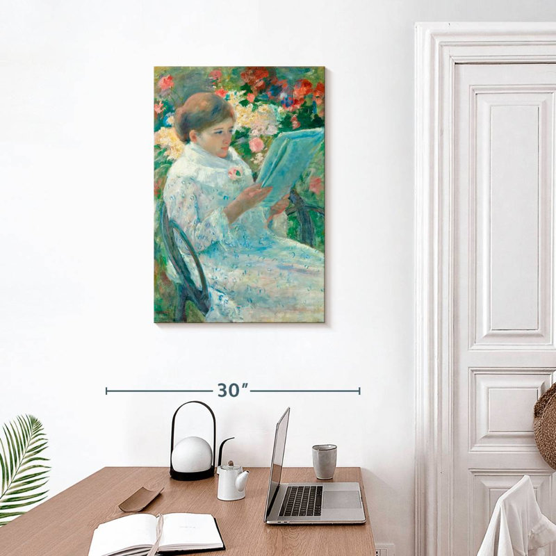 Sur un balcon 1878-1879, 30" H x 20" W