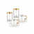 Blanc / or est en rupture de stock