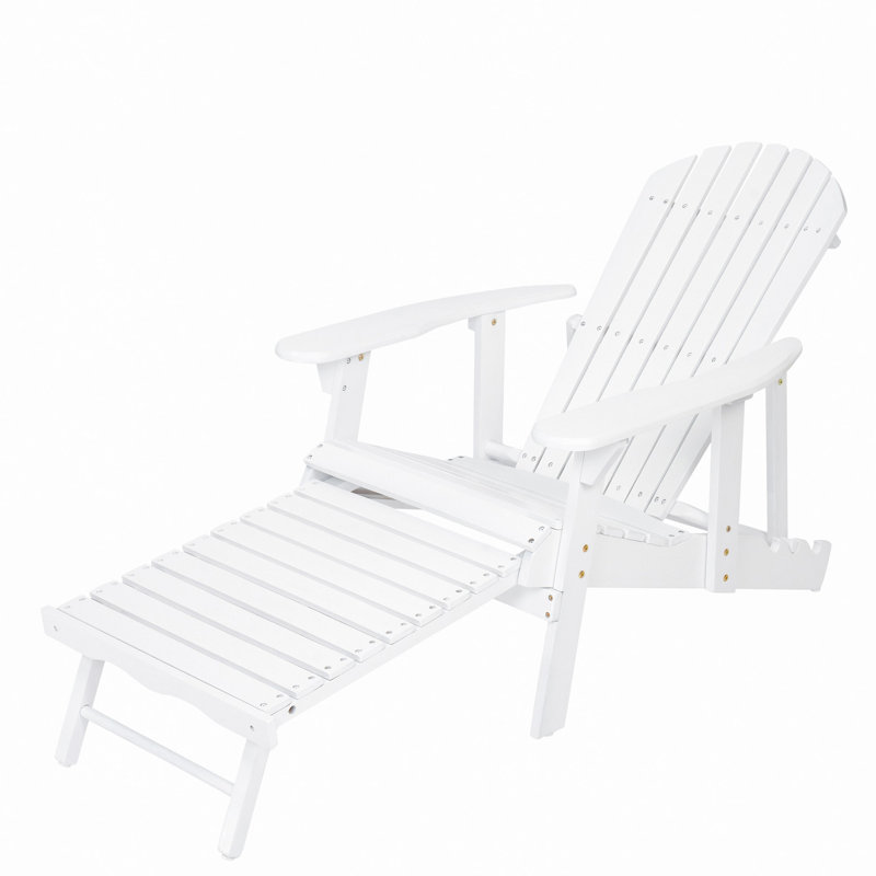 Chaise Adirondack, Blanc
