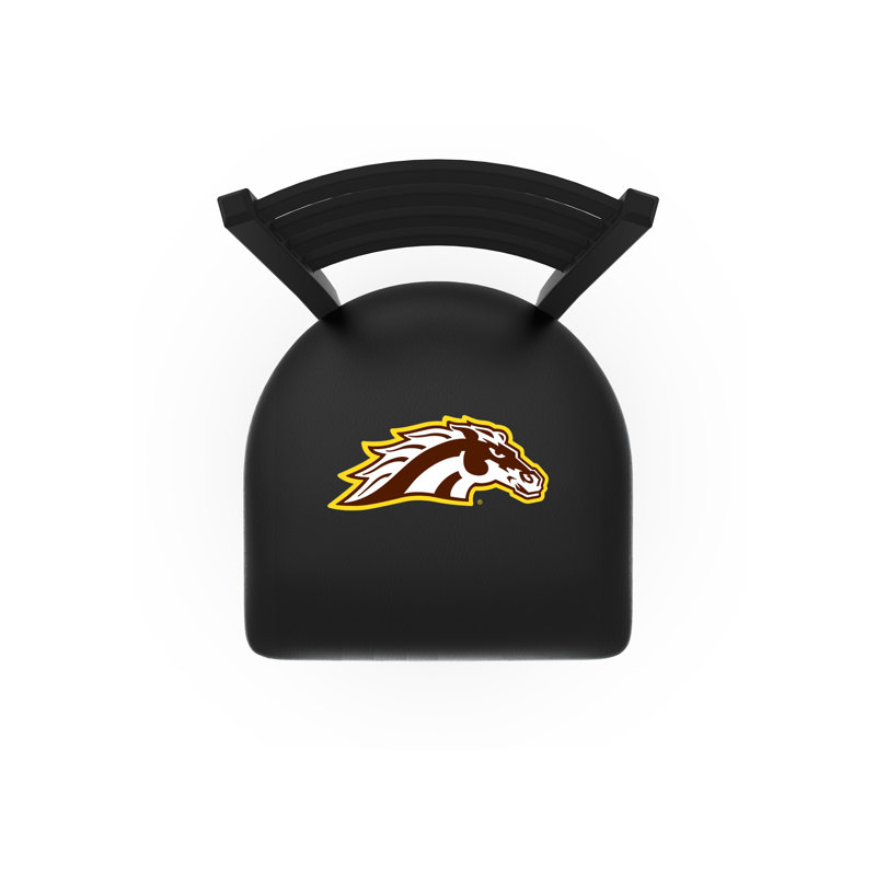 NCAA 36" Swivel Bar Stool, Western Michigan