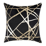 Geo Square Velvet Pillow Cover