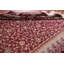 Tapis traditionnel rouge bourgogne 7 x 10