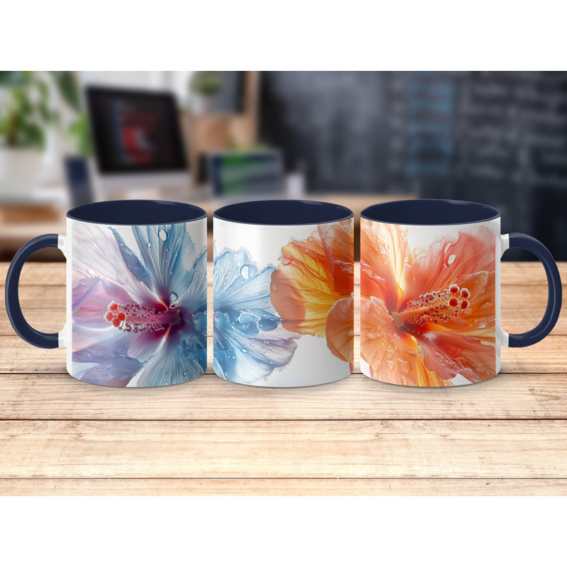 Ceramic Coffee Mug, Navy