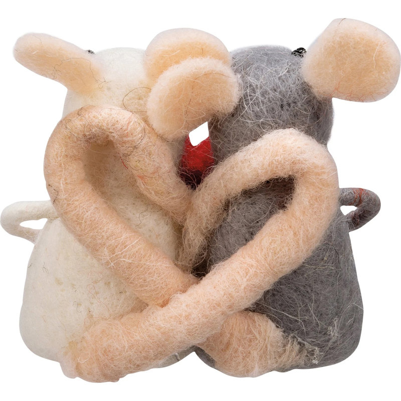 Primitives By Kathy Mouse Couple Critter Set