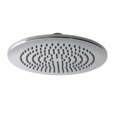 Round Pressure Balance 2 Ways (shower Head and Handshower) in Black