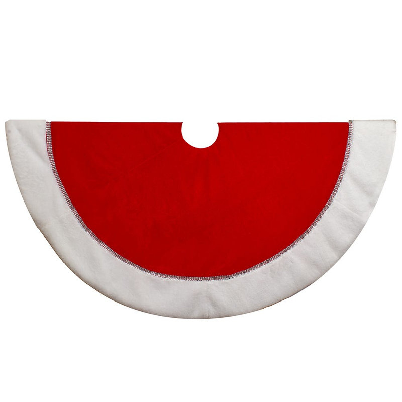 48'' Polyester Christmas Shatterproof Tree Skirt
