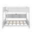Lit superposé avec armoires de rangement et ports USB-1411063791-1411063788