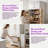 78.2" Tall Kitchen Pantry Cabinet With 8 Shelves & 3 Drawers, Adjustable Storage-129059923