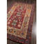 Tapis oriental en laine rouge et beige touffeté à la main Breesport-1963629952