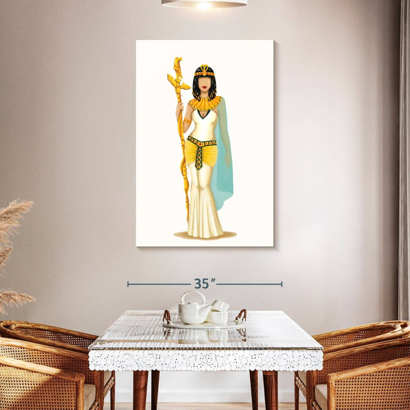 Cleopatra Design, 48" H x 32" W
