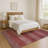 Premium Machine Washable Lubbers AMF1733 Stripe Rug-645720989