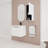Wall-Mounted Bathroom Vanity With Ceramic Sink