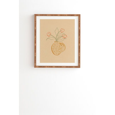 «Harumy Arrangement 03» par Harumy - reproduction de cadre photo sur bois