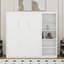 Grand lit escamotable avec tablettes-21012821