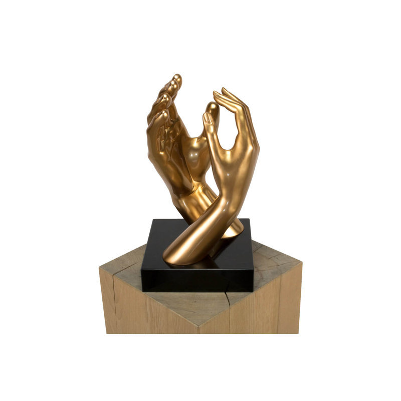 Sculpture Whatever Happens, Gold