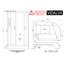 Vidalux SS1200 Left Hand Offset Steam Shower 1200 x 800-91218657