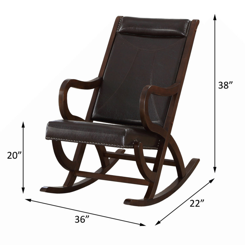Chaise berçante Caraballo