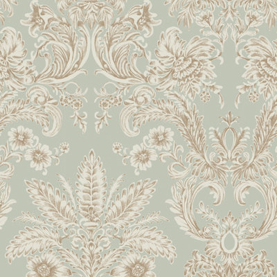 Parlor Paper - Antique Glaze Wallpaper
