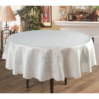 FESTIVE embroidered Vienna Tablecloth