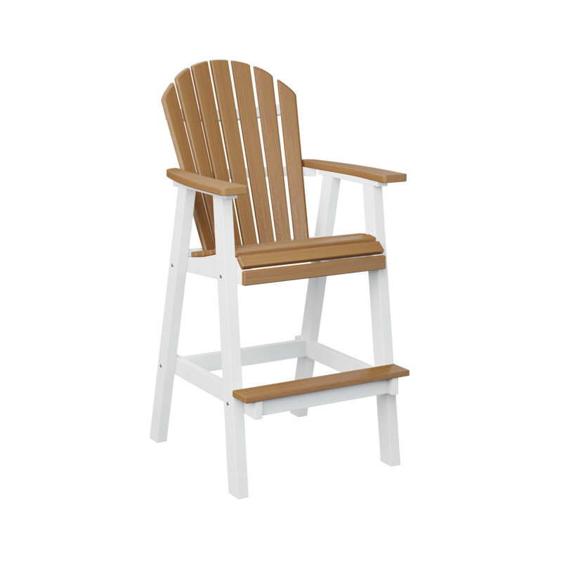 Très grande chaise berlinoise à dossier 30 po Berlin, 30", Teck naturel