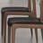 Simple retro rectangular dining table set-103409427