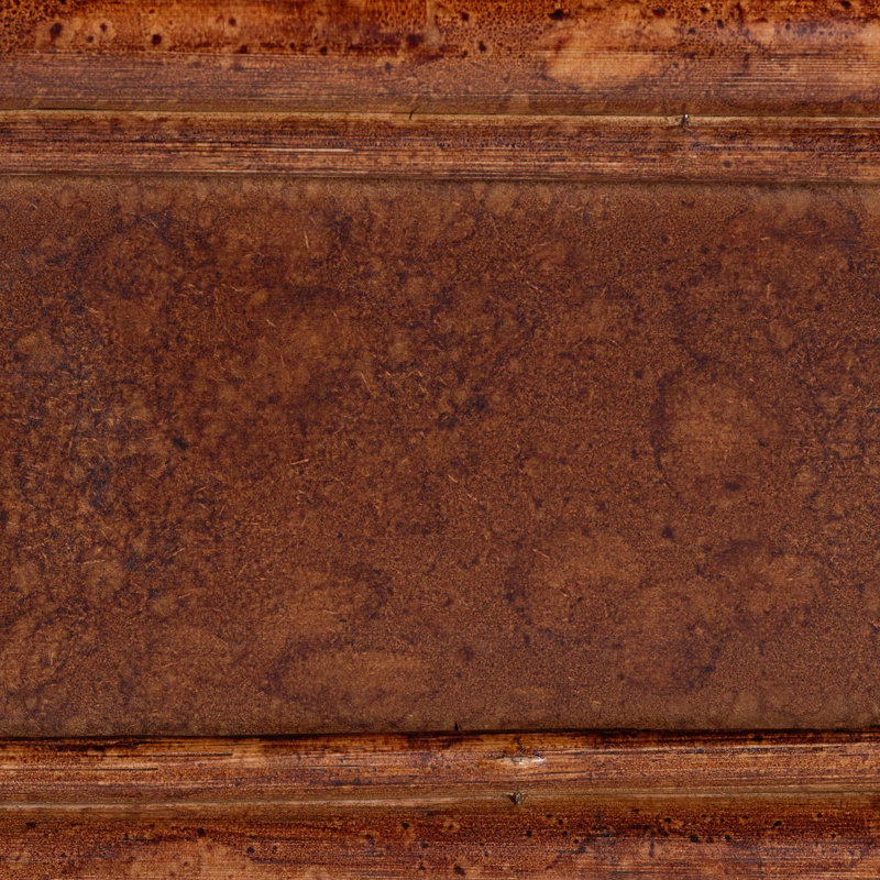 Bali & pari - Étagère murale à 4 niveaux en rotin et marbre marbré - Organisateur de rangement flottant décoratif en osier pour le salon, la chambre à coucher ou le vestibule