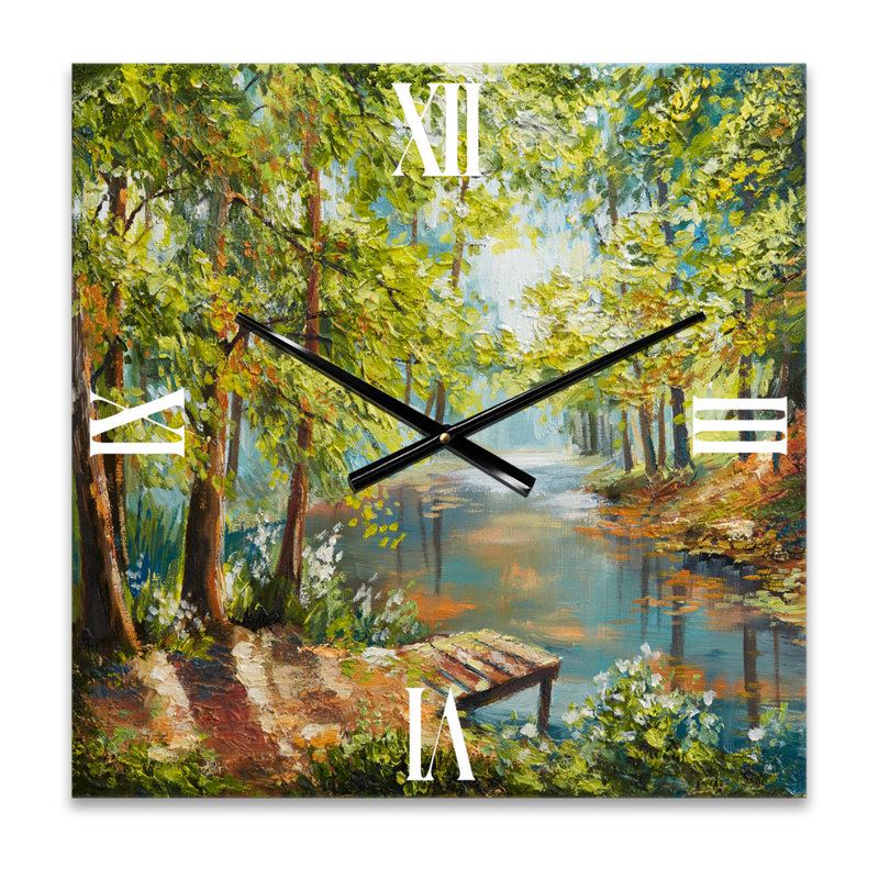 Metal Wall Clock, Small