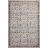 Aaronley Machine Washable Ivory / Stone Area Rug