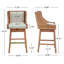 Tabouret de comptoir rembourré Baison-1708151703
