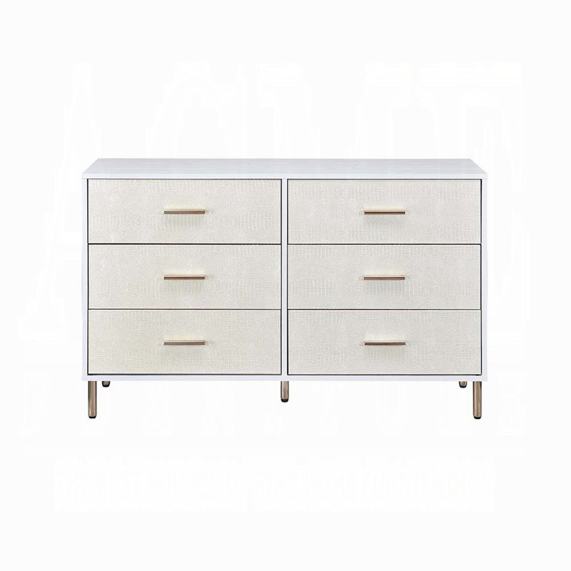 Commode à six tiroirs