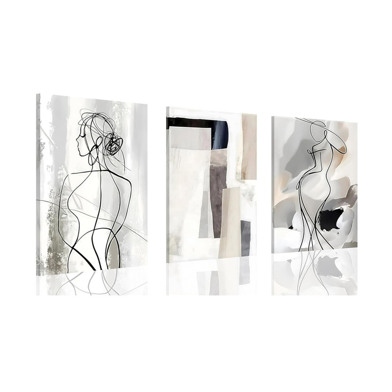 3 Piece Wrapped Canvas Print