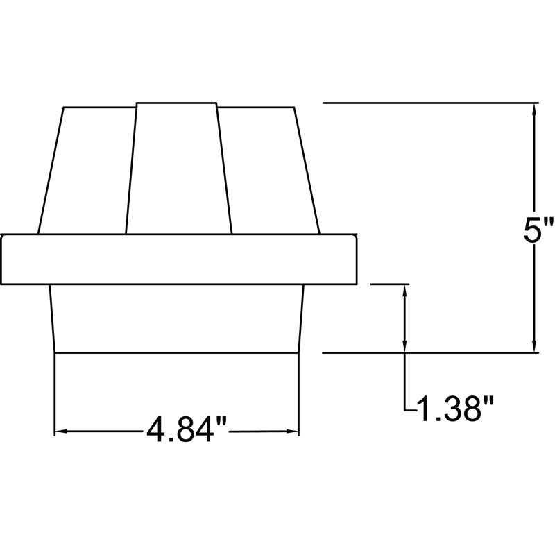 Tepper Wall Light, Satin, LED