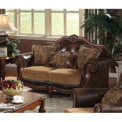 Riddell 70" Rolled Arm Loveseat
